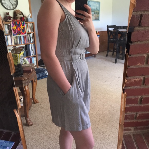 VINTAGE Striped Romper Size 5/6 - Picture 3 of 6